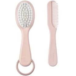 Beaba Peigne Et Brosse Bébé Old Pink