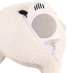 FLOW Peluche Bruit Blanc Baleine Moby Grise (21 Cm) -Bébé Rêves Promos Magasin peluche bruit blanc baleine moby grise 21 cm 4