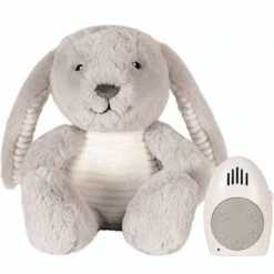 FLOW Peluche Bruit Blanc Milo Le Lapin Gris