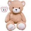 Peluche Géante Gaston L'ours Beige (120 Cm)
