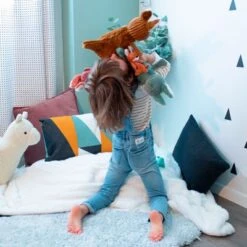 Peluche Les Ptipotos Kangourou Vert (33 Cm) -Bébé Rêves Promos Magasin peluche les ptipotos kangourou vert 33 cm 6