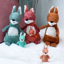 Peluche Les Ptipotos Kangourou Vert (33 Cm) -Bébé Rêves Promos Magasin peluche les ptipotos kangourou vert 33 cm 7