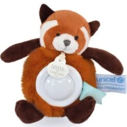 Peluche Veilleuse Panda Roux