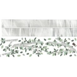 Planche De Stickers XL Arbre Big Birch Tree (130 X 34 Cm)