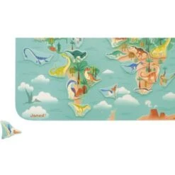 Janod Planisphère Magnétique Dino (50 Pièces) -Bébé Rêves Promos Magasin planisphere magnetique dino 50 pieces 4
