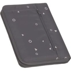 LÄSSIG Pochette Carnet De Santé Casual Universe Anthracite -Bébé Rêves Promos Magasin pochette carnet de sante casual universe anthracite 3