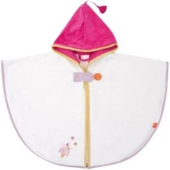 Poncho De Bain Coccinelle écru (0-5 Ans)