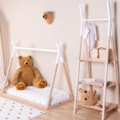 Childhome Portant à Vêtements Et étagère Enfant Tipi -Bébé Rêves Promos Magasin portant a vetements et etagere enfant tipi 8