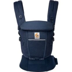 Ergobaby Porte Bébé Adapt SoftFlex Mesh Bleu Nuit -Bébé Rêves Promos Magasin porte bebe adapt softflex mesh bleu nuit 3