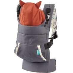 Infantino Porte-bébé Cuddle Up Fox Avec Capuche