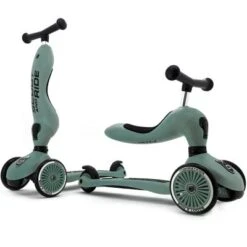 Porteur évolutif En Trottinette Highwaykick 1 Vert Forêt