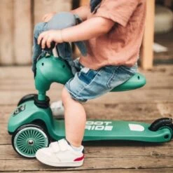 Porteur évolutif En Trottinette Highwaykick 1 Vert Forêt -Bébé Rêves Promos Magasin porteur evolutif en trottinette highwaykick 1 vert foret 6