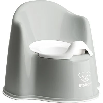 BabyBjörn Pot Bébé Fauteuil Gris Et Blanc 1 BabyBjörn Pot Bébé Fauteuil Gris Et Blanc