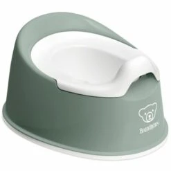 BabyBjörn Pot Bébé Smart Vert Profond Et Blanc