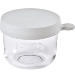 Beaba Pot De Conservation En Verre Gris (150 Ml)