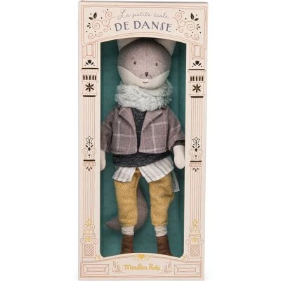 Moulin Roty Poupée Souple Renard Justin La Petite école De Danse (40 Cm) 2 Moulin Roty Poupée Souple Renard Justin La Petite école De Danse (40 Cm) – Image 2