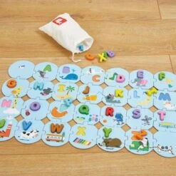 Janod Puzzle à Encastrer J’apprends L'alphabet -Bébé Rêves Promos Magasin puzzle a encastrer j apprends l alphabet 5