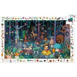Djeco Puzzle D'observation La Forêt Enchantée (100 Pièces) -Bébé Rêves Promos Magasin puzzle d observation la foret enchantee 100 pieces 3