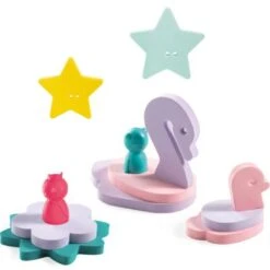 Quut Puzzle De Bain En Mousse Friends La Mare Enchantée (12 Blocs)