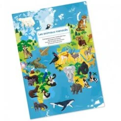 Janod Puzzle éducatif Géant Les Animaux Menacés (200 Pièces) -Bébé Rêves Promos Magasin puzzle educatif geant les animaux menaces 200 pieces 4