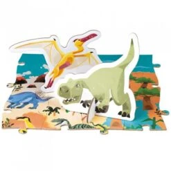 Janod Puzzle éducatif Géant Les Dinosaures (200 Pièces) 8 Janod Puzzle éducatif Géant Les Dinosaures (200 Pièces) -Bébé Rêves Promos Magasin puzzle educatif geant les dinosaures 200 pieces 4