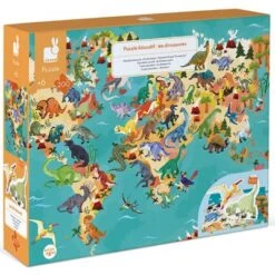Janod Puzzle éducatif Géant Les Dinosaures (200 Pièces) 9 Janod Puzzle éducatif Géant Les Dinosaures (200 Pièces) -Bébé Rêves Promos Magasin puzzle educatif geant les dinosaures 200 pieces 5
