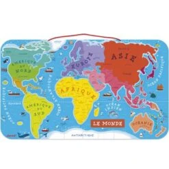 Janod Puzzle Mural Magnétique Le Monde -Bébé Rêves Promos Magasin puzzle mural magnetique le monde 3