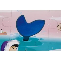 Janod Puzzle Tactile La Vie Sur La Banquise (20 Pièces) -Bébé Rêves Promos Magasin puzzle tactile la vie sur la banquise 20 pieces 3