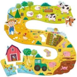 Puzzle XXL Ferme (18 Pièces)