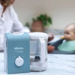 Beaba Robot Cuiseur Babycook Express Bleu Baltique -Bébé Rêves Promos Magasin robot cuiseur babycook express bleu baltique 4