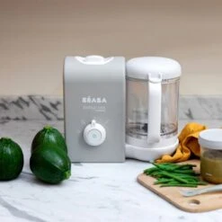 Beaba Robot Cuiseur Babycook Express Gris Velours -Bébé Rêves Promos Magasin robot cuiseur babycook express gris velours 4