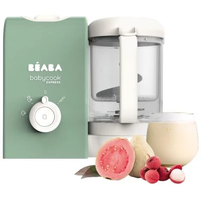 Beaba Robot Cuiseur Babycook Express Vert Sauge 1 Beaba Robot Cuiseur Babycook Express Vert Sauge