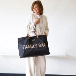 Childhome Sac à Anses Family Bag Noir 12 Childhome Sac à Anses Family Bag Noir -Bébé Rêves Promos Magasin sac a anses family bag noir 6