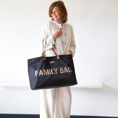 Childhome Sac à Anses Family Bag Noir 6 Childhome Sac à Anses Family Bag Noir – Image 6