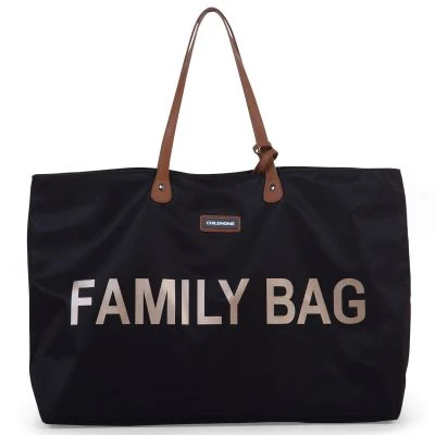 Childhome Sac à Anses Family Bag Noir 1 Childhome Sac à Anses Family Bag Noir