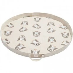 3 Sprouts Sac à Jouets 2 En 1 Chouette (111 Cm)