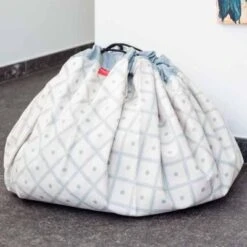 Play&Go Sac à Jouets 2 En 1 Printed Colors Geo Vert -Bébé Rêves Promos Magasin sac a jouets 2 en 1 printed colors geo vert 3