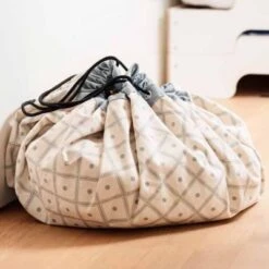 Play&Go Sac à Jouets 2 En 1 Printed Colors Geo Vert -Bébé Rêves Promos Magasin sac a jouets 2 en 1 printed colors geo vert 4