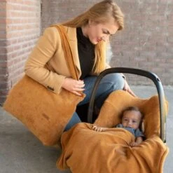 Sac à Langer Mom-bag Sense Caramel -Bébé Rêves Promos Magasin sac a langer mom bag sense caramel 3