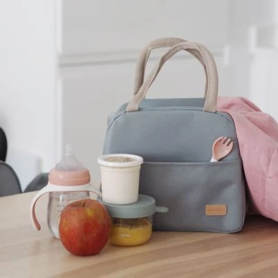 Beaba Sac Repas Isotherme Vert Sauge 4 Beaba Sac Repas Isotherme Vert Sauge – Image 4