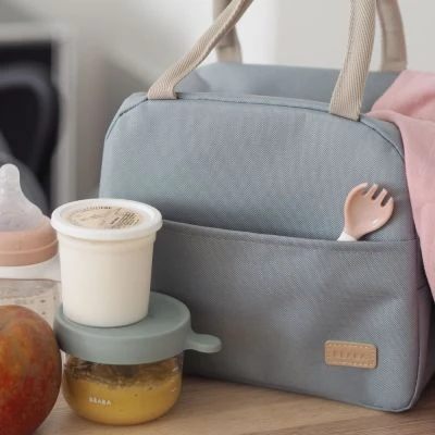 Beaba Sac Repas Isotherme Vert Sauge 6 Beaba Sac Repas Isotherme Vert Sauge – Image 6