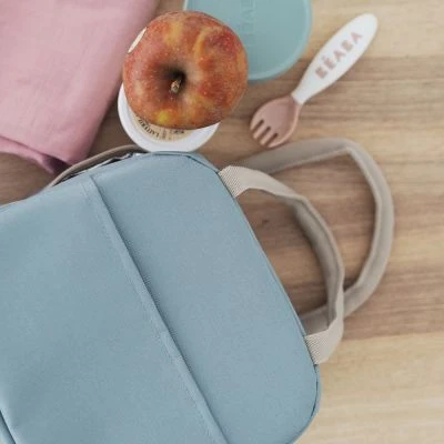 Beaba Sac Repas Isotherme Vert Sauge 7 Beaba Sac Repas Isotherme Vert Sauge – Image 7