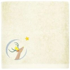 Serviette De Bain Jaune Pâle Daim (50 X 100 Cm)