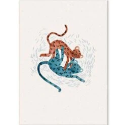 Moulin Roty Set De 3 Affiches Sous Mon Baobab -Bébé Rêves Promos Magasin set de 3 affiches sous mon baobab 3