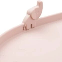 Done By Deer Set De Table Bord Relevé Silicone Elphee Rose -Bébé Rêves Promos Magasin set de table bord releve silicone elphee rose 3