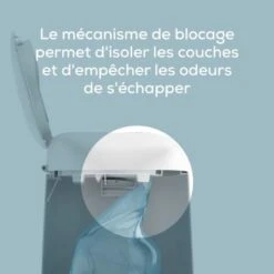 Angelcare Starter Pack Poubelle à Couches Dress Up + 3 Recharges -Bébé Rêves Promos Magasin starter pack poubelle a couches dress up 3 recharges 4