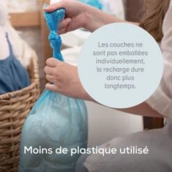 Angelcare Starter Pack Poubelle à Couches Dress Up + 3 Recharges -Bébé Rêves Promos Magasin starter pack poubelle a couches dress up 3 recharges 5