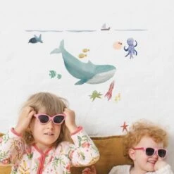 Sticker Mural Just A Touch L'océan