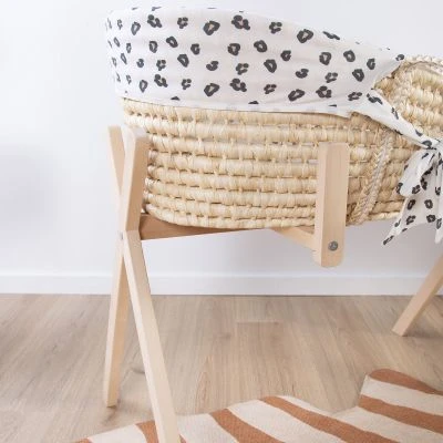 Childhome Support De Couffin évolutif 2 En 1 En Bois Naturel 6 Childhome Support De Couffin évolutif 2 En 1 En Bois Naturel – Image 6