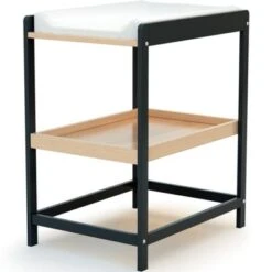 Table à Langer En Bois De Hêtre Confort Gris